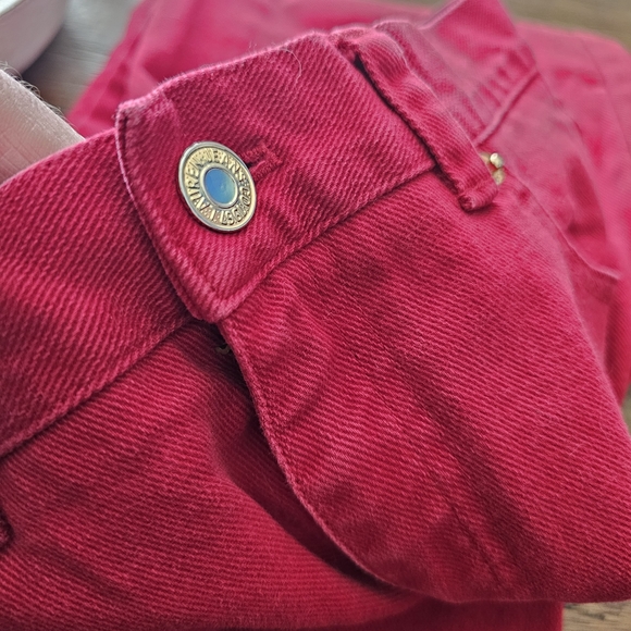 Lauren Ralph Lauren Jeans Co Red Petite Pants 6P Stretch - Picture 13 of 13